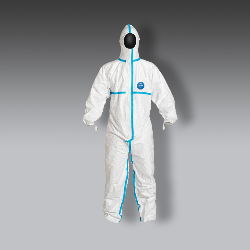 chalecos para la seguridad industrial dupont tyvek 600 overol con capucha modelo ty198t marca tyvek