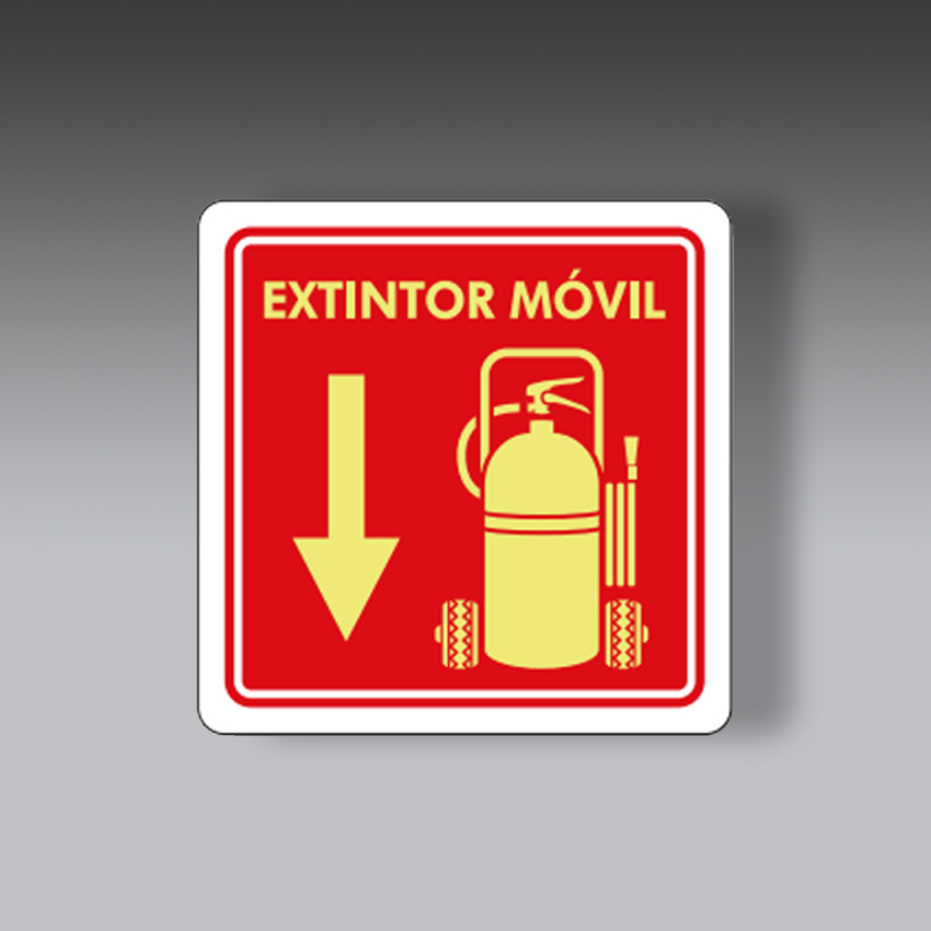 letreros para la seguridad industrial senalamientos de extintor una vista modelo modelo 64 marca extinpar